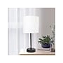 Creekwood Home Oslo Incandescent Table Lamp, Black/White (CWT-2008-BA)~#|#~4A46D554-217C-4D35-9AD195FA91778E59_sc7