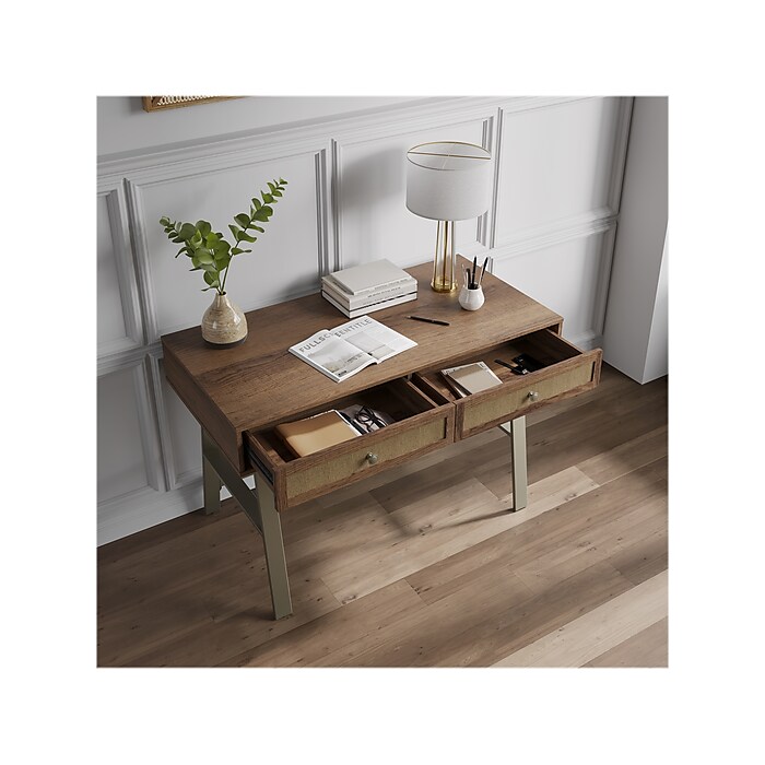 Staples mid century desk sales
