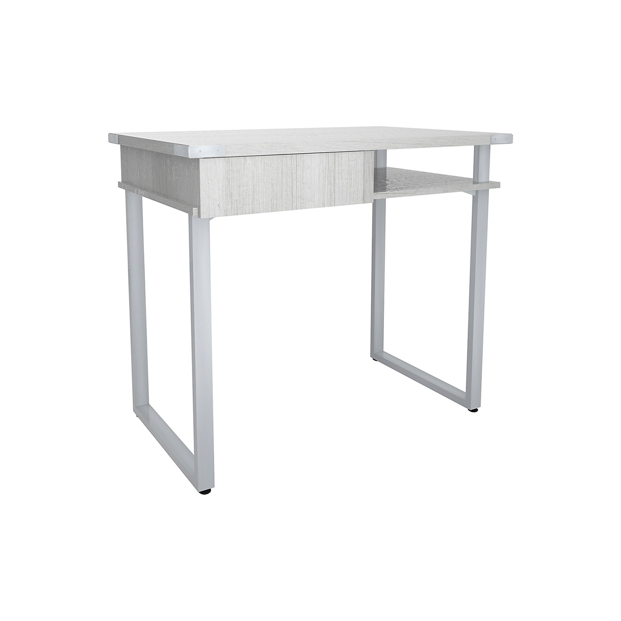 Safco Mirella SOHO 36″W Table Desk with Drawer, White Ash (5512WAH) Sansujyuku sansujyuku.com