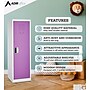 AdirOffice 48"H Single Tier Purple Storage Locker (ADI629-01-PUR-DL)~#|#~4A4EB252-69C3-4DA5-B3DAFF9357610CB5_sc7