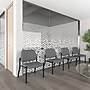 Boss Office Products Vinyl Guest Chair, Armless, Gray (B9595AM-GY-400)~#|#~4A534F84-D7F7-4676-BB5CAFEDAE85D9C0_sc7