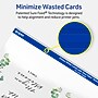 Avery Integrated Cards, 1-7/16" x 3.75", Glossy White, 150/Pack (95289)~#|#~4A5379F7-A1A1-4CFD-85C40B836ADE79B6_sc7