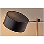 Adesso Dylan Incandescent Desk Lamp, 19", Matte Black/Natural Wood (6073-01)~#|#~4A541516-9B47-4206-95CC80F4E713B36B_sc7