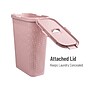 Mind Reader 10.57-Gallon Laundry Hamper with Lid, Plastic, Pink (40HAMP-PNK)~#|#~4A54B36C-B24C-43DF-8E6507DE9CC3D42D_sc7