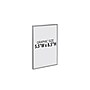 Azar 5.5" x 8.5" Magnetic Sign Holder, Vertical, Wall Mounted, Clear, Acrylic, 10/Pack (129924)~#|#~4A553F19-BE2B-46C3-9C0A547221758DC7_sc7