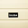 InUSA Trend 27.52" Hardside Suitcase, 4-Wheeled Spinner, TSA Checkpoint Friendly, Sand (IUTRE00M-SAN)~#|#~4A5A9BED-74BB-4767-BE323DD4DE6674BB_sc7