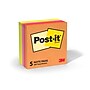 Post-it Notes, 3" x 3", Sunburst Collection, 100 Sheet/Pad, 5 Pads/Pack (654-5SUN)~#|#~4A5B132C-8533-4D53-AD3D11AF70AACD54_sc7