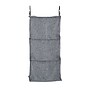 Household Essentials 3‑Shelf Hanging Closet Organizer with Hooks in Poly Linen and PEVA Shelving, Gray (HH7504-1)~#|#~4A5FE9D4-346A-4121-B037809CFB055E97_sc7