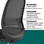 Workplace2.0™ Bedford Ergonomic Fabric/Mesh Swivel Task Chair, Black (UN60991)~#|#~4A604A4C-6B07-476C-88C09B2C0402598A_sc7