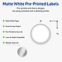 Avery Laser/Inkjet Circle Multipurpose Labels, 2" Dia., White, 120/Pack (S00-F39)~#|#~4A60D741-F4D9-4AC1-9D302D9D1F8CE367_sc7