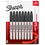 Sharpie Permanent Markers, Fine Point, Black, 8/Pack (1876599)~#|#~4A68CDE7-BA9B-4065-AC64BAA54981E35C_sc7