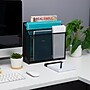 Mind Reader Metal Vertical Desktop Organizer Letter Tray, Black (LETDIV-BLK)~#|#~4A69B633-C1F1-438E-AC06C45023A4AAEA_sc7