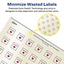 Avery Pearlized Ivory Square Multipurpose Labels, 3/4" x 3/4", Ivory, 800/Pack (94102)~#|#~4A6AA6F6-143E-4E83-937E6458FAF0EF17_sc7