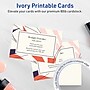 Avery Integrated Cards, 4" x 6", Matte Ivory, 50/Pack (95344)~#|#~4A6D737F-5243-4D69-BE77AAA2B6168413_sc7