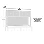 Sauder Cannery Bridge 66"W Desktop Hutch, Sindoori Mango (429512)~#|#~4A709E29-1F81-4F03-8F08B4BF732BCF16_sc7