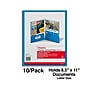 Staples Glossy 2-Pocket Paper Folder, Light Blue, 10/Pack (13373-CC)~#|#~4A742A39-D1BD-417B-8DAB59CB162A6ECD_sc7