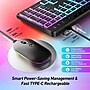 SaharaCase Wireless Ergonomic Gaming Keyboard and Laser Mouse Combo, Black (KB19)~#|#~4A76EBFC-70FE-4563-9F66DDDA6A571CCB_sc7