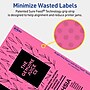 Avery Rectangle Laser/Inkjet Multipurpose Labels, 3-1/4" x 8-3/8", Bright Pink (120/Box)~#|#~4A822957-854E-440A-B20B02EFAF0A9CBD_sc7