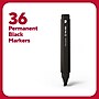 TRU RED™ Tank Permanent Markers, Chisel Tip, Black, 36/Pack (TR54544)~#|#~4A8551F0-4D40-4D79-A966EC0D4FECE99C_sc7