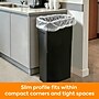 Coastwide Professional™ Slim Plastic Trash Can with no Lid, Black, 23 Gal. (CW50718)~#|#~4A8752B9-A288-4A6B-B518F798515EB873_sc7