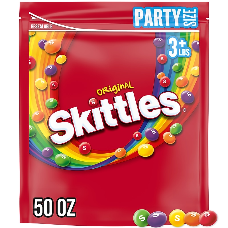 Skittles Original Fruity Candy, Assorted Flavors, 54 oz. (WMW28092) image 1