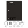 Staples 1-Subject Notebook, 8" x 10.5", College Ruled, 70 Sheets, Black, 3/Pack (ST58373C)~#|#~4A89661B-8ECF-432D-AB08F3D530CF4A59_sc7