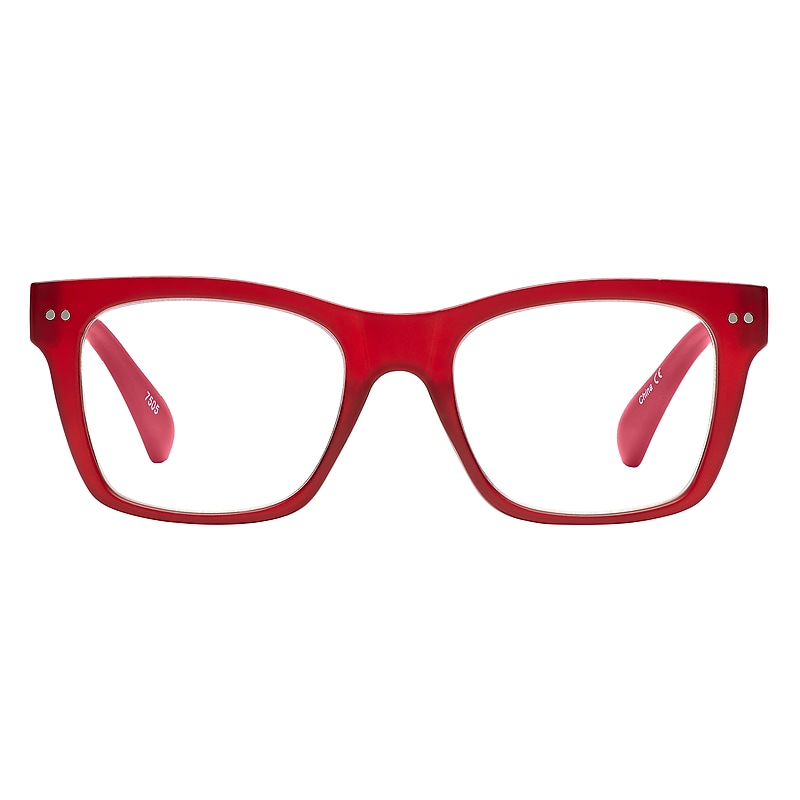 SAV VK Couture Blue Light +1.50 Reading Glasses, Burgundy (EVKB13) image 1