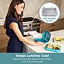 bentgo Chill Insulated Bento Box, 4-Compartment, Truly Teal Speckle, 28 oz. (BGOCHL-TT)~#|#~4A8F403D-2C30-4B89-857810D59F5024BA_sc7
