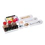Mind Reader 8-Piece Plastic Drawer Organizer, White (8INTBOX-WHT)~#|#~4A9B8D1B-F3DD-443F-8C8A43AE61BAACFE_sc7