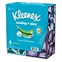 Kleenex Cooling + Aloe Facial Tissue, 2-ply, 50 Tissues/Box, 4 Boxes/Pack (56523)~#|#~4A9CCC19-9F39-4BC3-A6FE6A8A546F6122_sc7