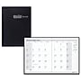 2027 House of Doolittle 8.5" x 11" Monthly Standard Planner, Faux Leather Cover, Black/Blue (26002-27)~#|#~4A9DF4EE-714D-4A23-BA08975D9403A87A_sc7