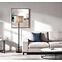 Adesso Claret 59.75"H Black Floor Lamp with Off-White Fabric Shade (3274-01)~#|#~4A9EC456-4945-47A6-8670EA51060FB072_sc7