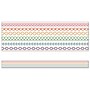 Carson Dellosa Education Crafty and Cool Rainbow Stitched Straight Bulletin Board Borders, 3" x 3', 12/Pack, 6 Packs/Bundle~#|#~4AA4D218-5ED5-463F-A31C5EEBEB31159F_sc7