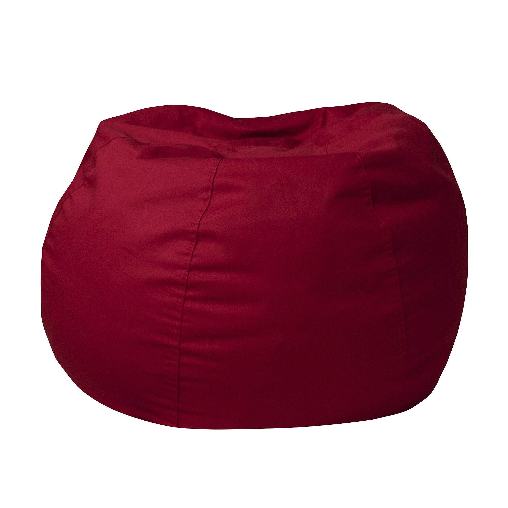 Flash Furniture Cotton Twill Bean Bag Chair, Red (DGBEANSMSLDRD) Sansujyuku sansujyuku.com