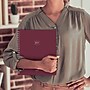 2027 Mead Essentials 9" x 11" Calendar Year Weekly & Monthly Planner, Plastic Cover, Burgundy (CRW630L5027)~#|#~4AAB3258-8DA5-46FF-A3415C3FBCF6C7F6_sc7