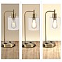 Lavish Home 16.14"H LED Table Lamp with USB Ports, Gold, 2/Set (72-LMPDKIND-1G-2)~#|#~4AABAA12-153E-46BA-9A09C46476AE232B_sc7