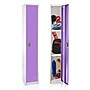AdirOffice 72'' Single Tier Purple Storage Locker (629-201-PUR)~#|#~4AAFF7B5-79A7-4169-AA2081DC4962850E_sc7