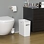 iTouchless SlimGiant Polypropylene Trash Can with no Lid, Polar White, 4.2 gal., 6/Pack (SG102Wx6)~#|#~4AB02279-CCBD-419B-AB7011520FF9EE0F_sc7