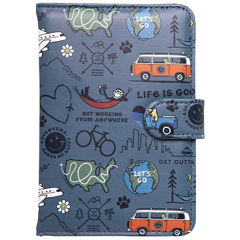 Life is Good Passport Holder, Multicolored (LNPW0001) image 1