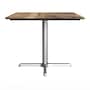 Flash Furniture TopGuard Square Wood Restaurant Dining Table and Base, 36" x 36", Natural/Silver Base (STSQ36NATT3030S)~#|#~4AC312C2-A1C3-4DF0-AE02F254166FEC97_sc7