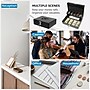 CARL Tiered Door Level Cash Box, Black (CB-2011)~#|#~4AC36C8E-F308-4EDD-9135272D67F0EB44_sc7