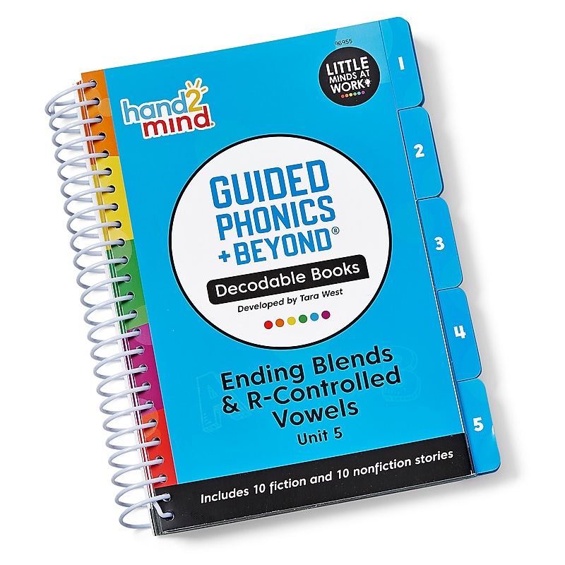 hand2mind Guided Phonics + Beyond Unit 5 Decodable Resource Book (96955) image 1