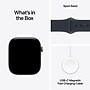 Apple Watch Series 12 GPS + Cellular Smartwatch, 46mm, Space Gray Aluminum Case with Navy Blue Sport Band, M/L (MJG74LS/A)~#|#~4ACCDEB8-C63C-4F67-A9E859D9506B334B_sc7