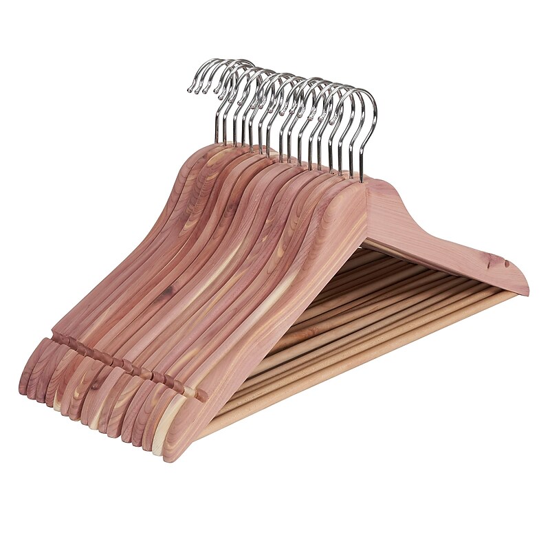 Household Essentials Slim Cedar Hangers, 16/Pack (26146) image 1