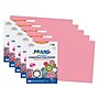 Prang 12" x 18" Construction Paper, Pink, 50 Sheets/Pack, 5 Packs/Bundle (PAC7007-5)~#|#~4AD1648E-5F53-441F-B4905F23E8499AAA_sc7