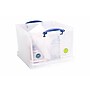 Really Useful Box 44.38 Quart Storage Box with Latching Lid, Plastic, Clear (42L CL)~#|#~4AD2179C-5FFF-4220-BF68A7711658AADF_sc7
