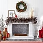 Nearly Natural Flocked Artificial Christmas Garland with Pine Cones, 6' (4461)~#|#~4AD27ADB-F7F3-4055-8E957B565540CDFB_sc7