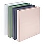 Samsill Earth's Choice Plant-Based 1" View Durable Binders, D-Ring, Boho Assortment, 4/Pack (MP46939)~#|#~4AD3B0D1-850C-487C-BFF173CF9078F4EB_sc7