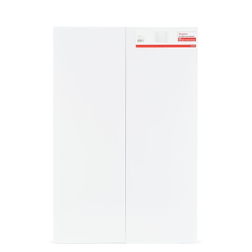 Elmer's Tri-Fold Foam Presentation Board, 4' x 3', White (902090)