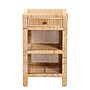 bali & pari Bella 18.3"W x 18.3"D Natural Rattan Nightstand, Natural (226-13095-HiT)~#|#~4ADB2D22-0697-4642-91417D3830249646_sc7